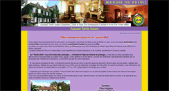 Desktop Screenshot of manoirdubreuil.03web.fr